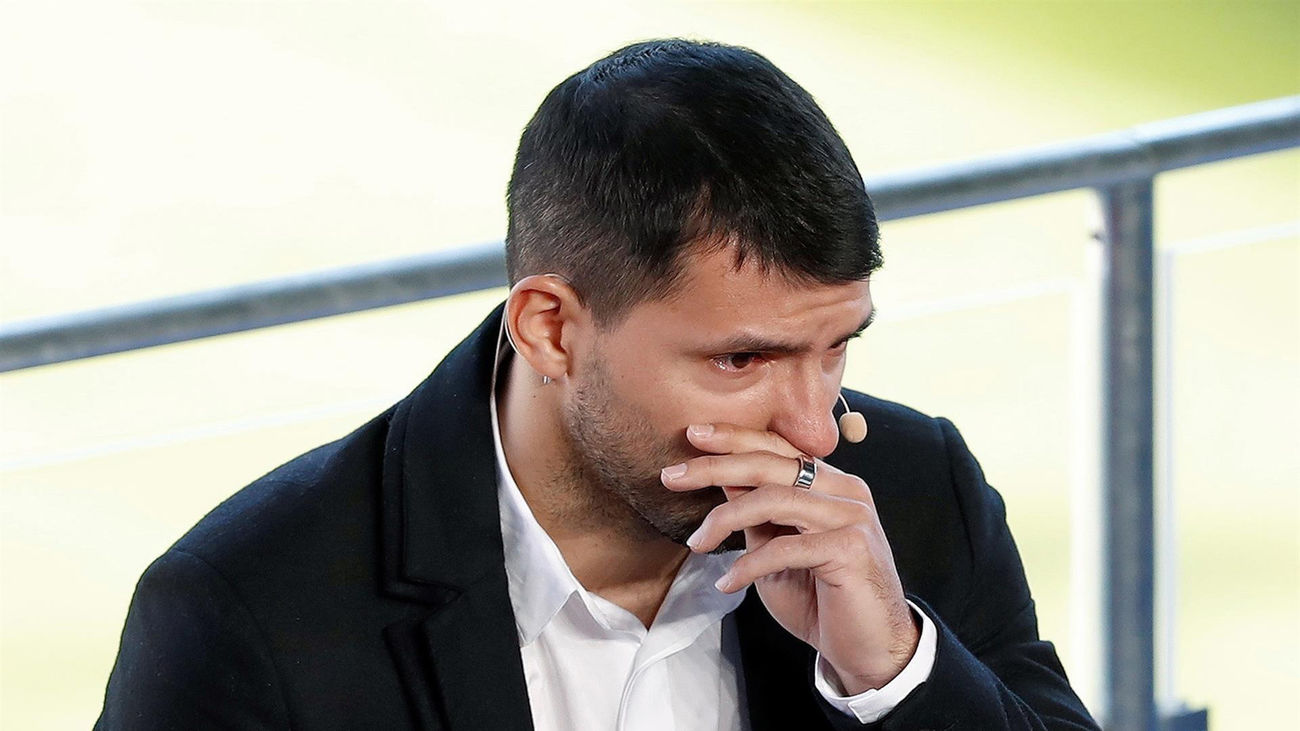 Agüero se retira por el corazón: “Es un momento muy duro”