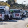 "SOS Transporte": el sector refleja en una 'marcha lenta' en Madrid su malestar con el Gobierno