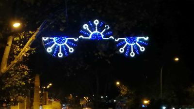 Alcorcón exigirá indemnización por incumplir el contrato de luces de Navidad