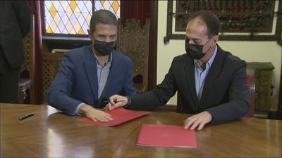 PSOE y Ciudadanos firman un pacto de 'estabilidad' hasta fin de legislatura en Alcalá