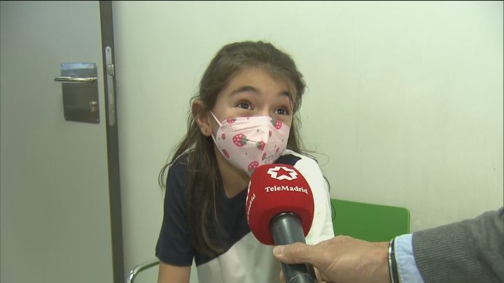Madrid ya vacuna a los niños menores de 12 años justo el día en el que entra en riesgo alto de contagios