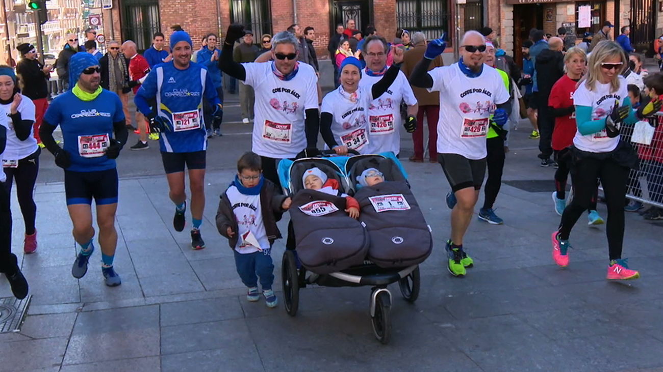 Sanse despide el año con la carrera solidaria  'SanSelvestre'