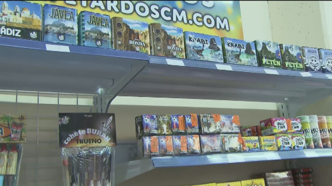 La venta de petardos también sufre la crisis de suministros