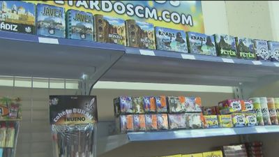 La venta de petardos también sufre la crisis de suministros