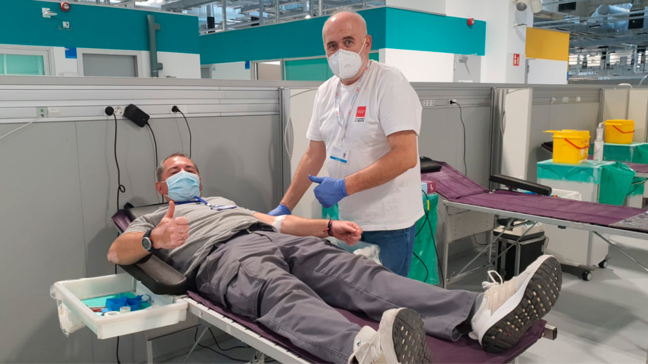 El Zendal acogerá el viernes y el sábado un dispositivo de donación de sangre, con el grupo 0- en alerta roja