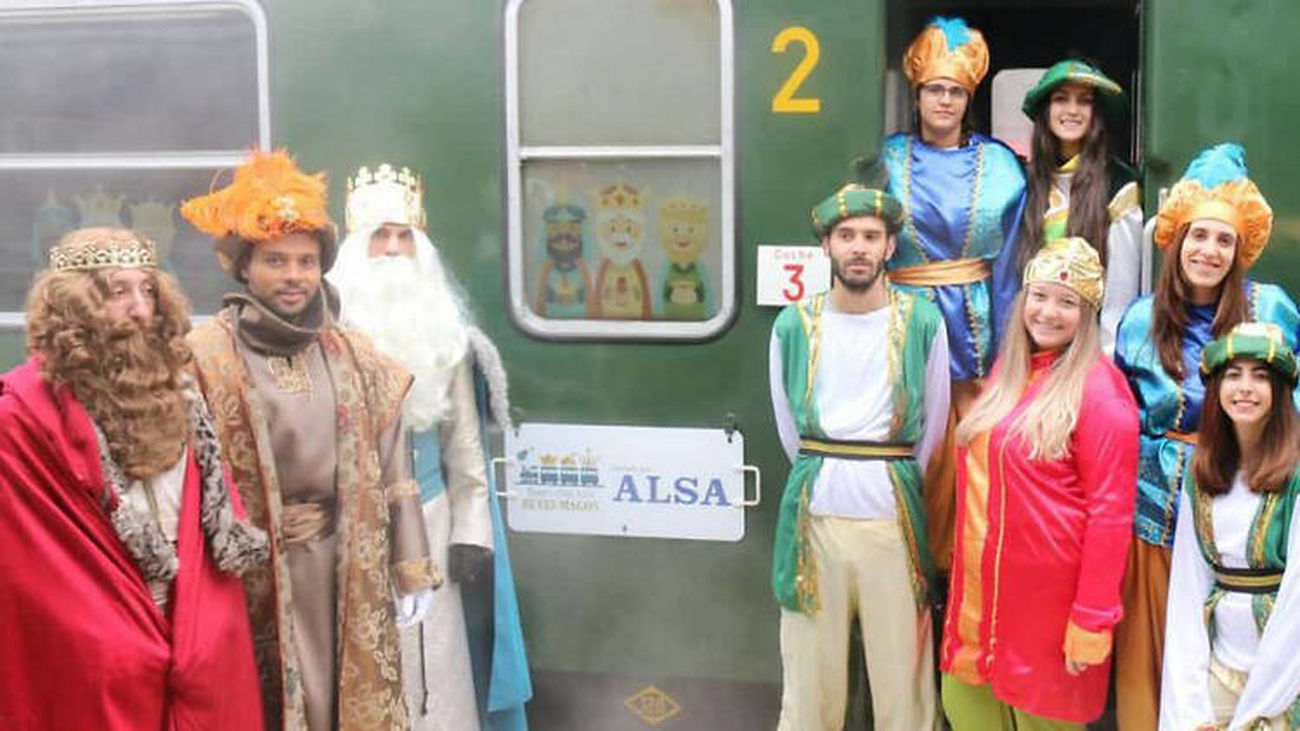 Tren de los Reyes Magos en Madrid