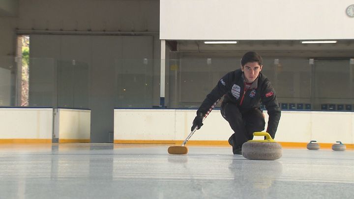 Alberto Ramiro, un madrileño en el curling
