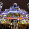 El Ayuntamiento de Madrid felicita la Navidad con un videomapping sobre el Palacio de Cibeles