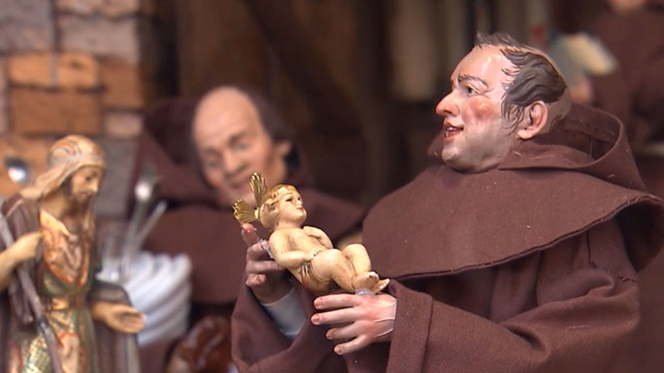 El Belén napolitano de Fidel, el más admirado del barrio del Pilar