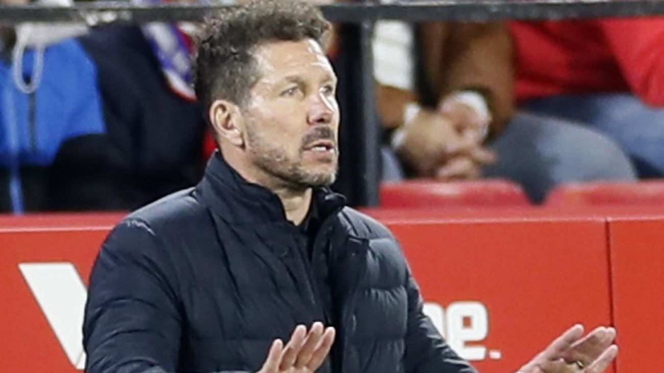 Simeone: "Es un momento de dificultad que vamos a sacar adelante"