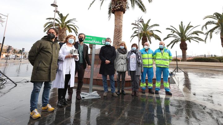 Plaza de la Sanidad Pública de Alcobendas / @Cs_Alcobendas_