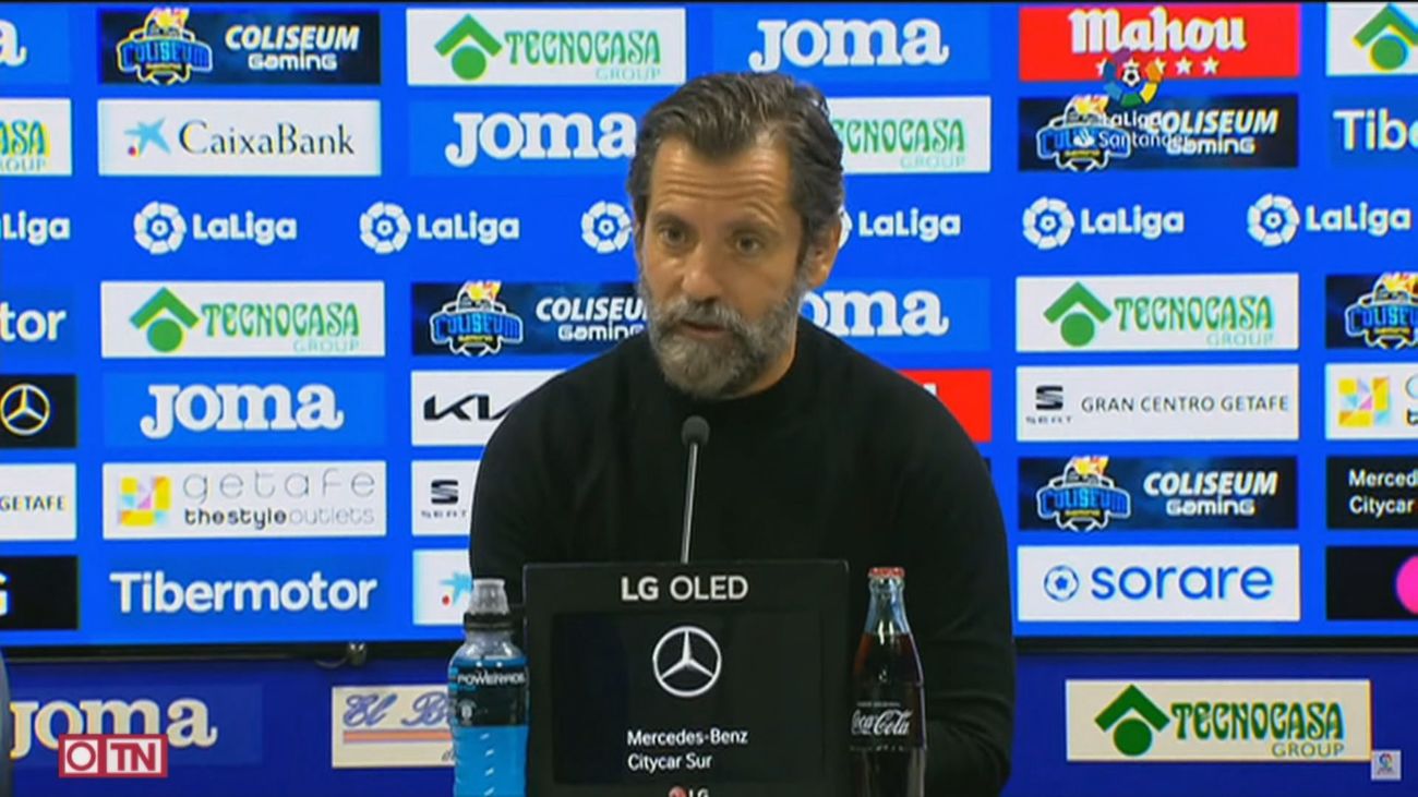 Quique Sánchez Flores celebra salir del descenso, pero pide cautela