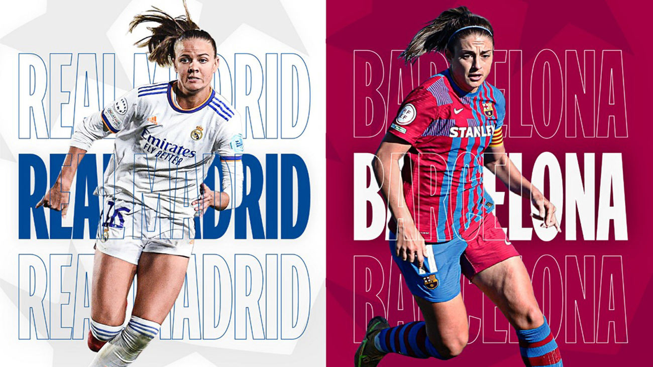 Real Madrid-Barcelona, en cuartos de la Champions femenina