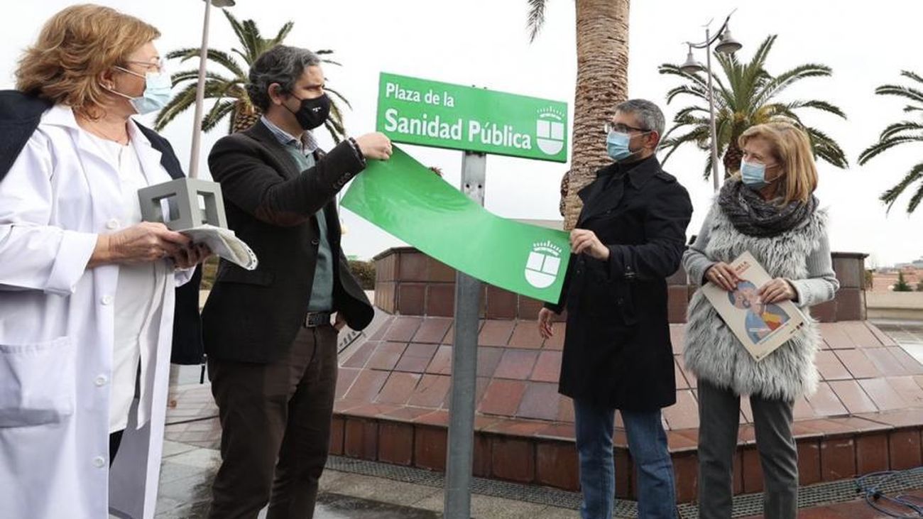 Plaza de la Sanidad Pública de Alcobendas