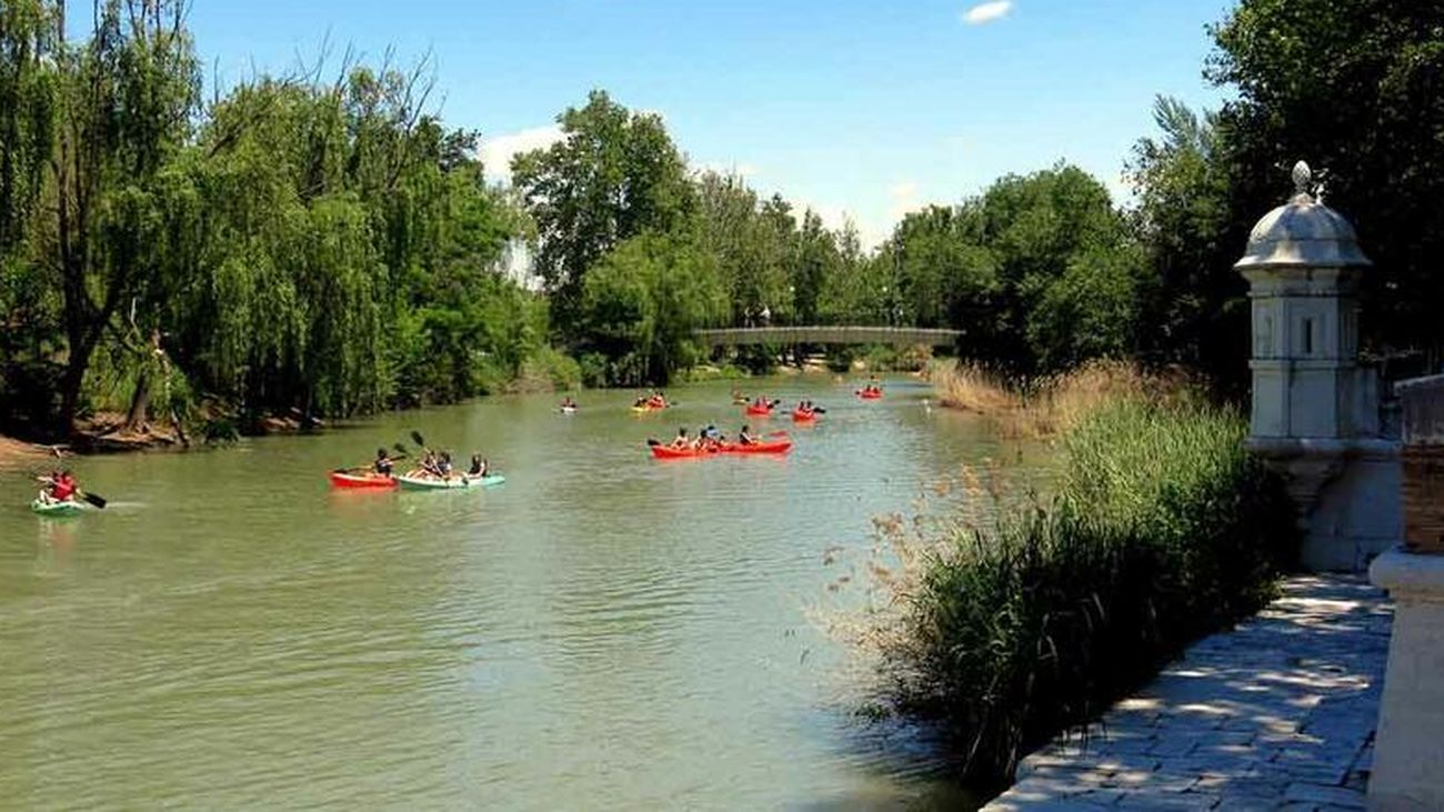 El rio Tajo a su paso por Aranjuez