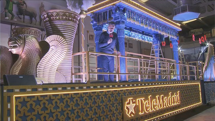 La carroza de Telemadrid / TELEMADRID