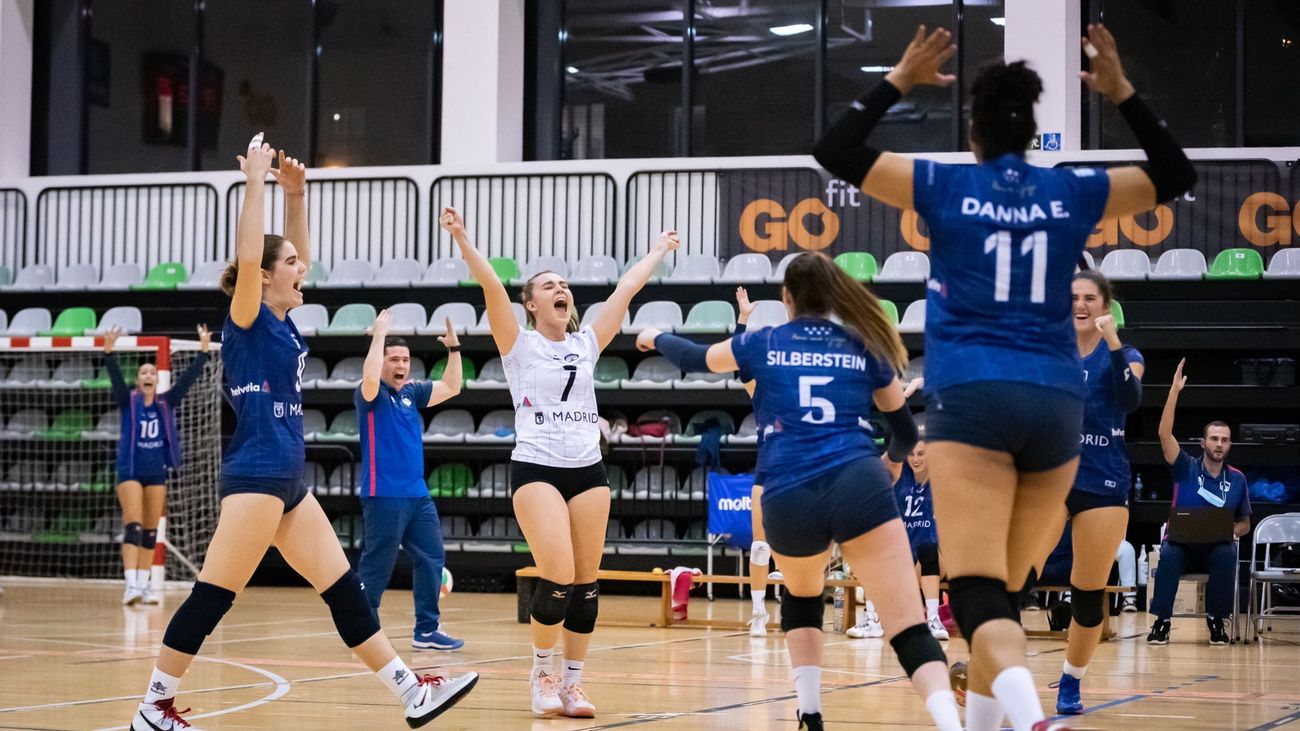 Voleibol Madrid se clasifica para la Copa Princesa