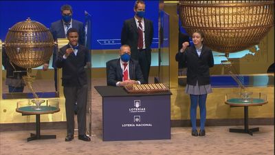 El 42.833, el primero de  los  cuartos premios del Sorteo de Navidad 2021