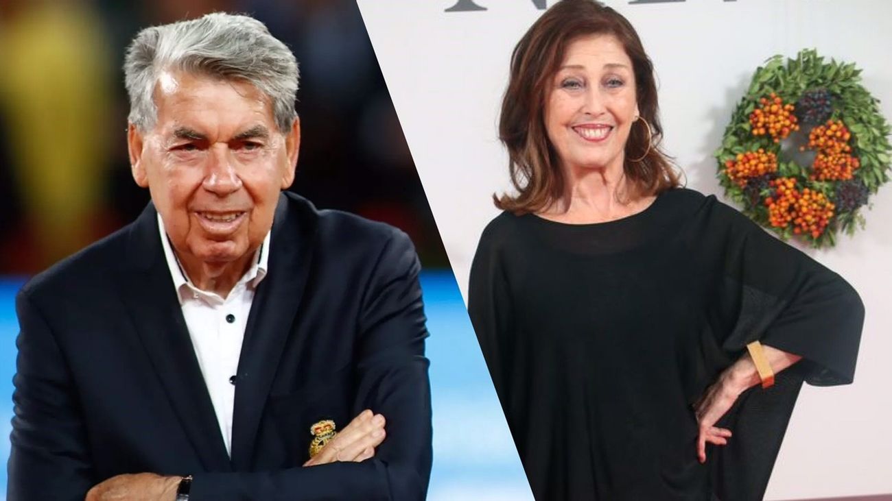 Manolo Santana y Verónica Forqué