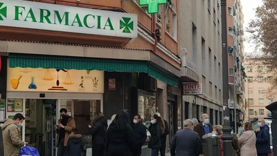 Los test gratis de antígenos en Madrid, prácticamente agotados el primer día