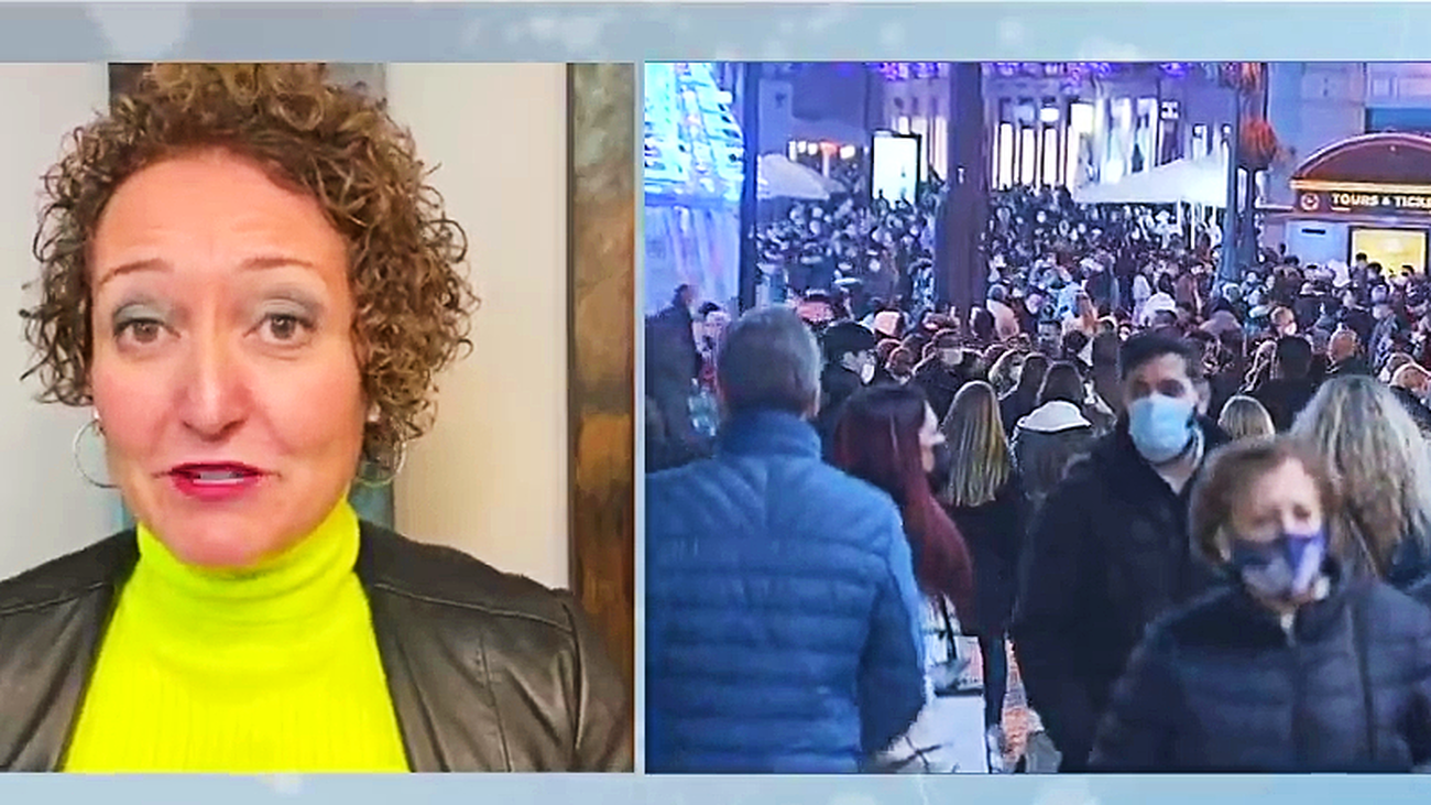 Ana Céspedes, experta en vacunación: "Las mascarillas en exteriores es apropiado"