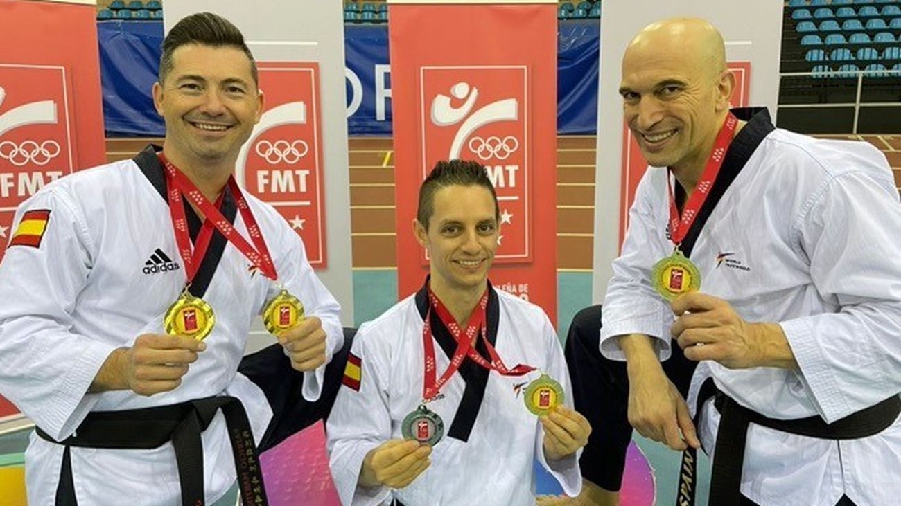 Taekwondistas mostoleños