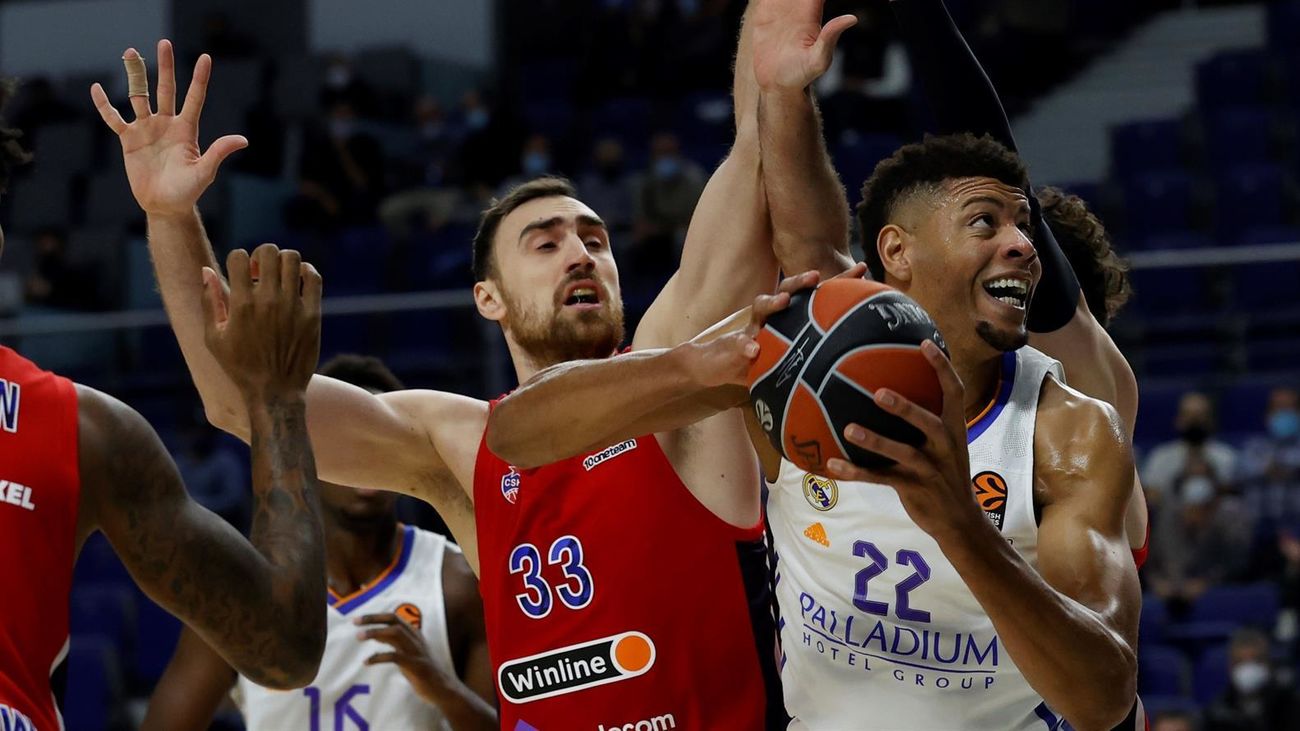 71-65. Ni el CSKA ni el covid pueden con un heroico Real Madrid