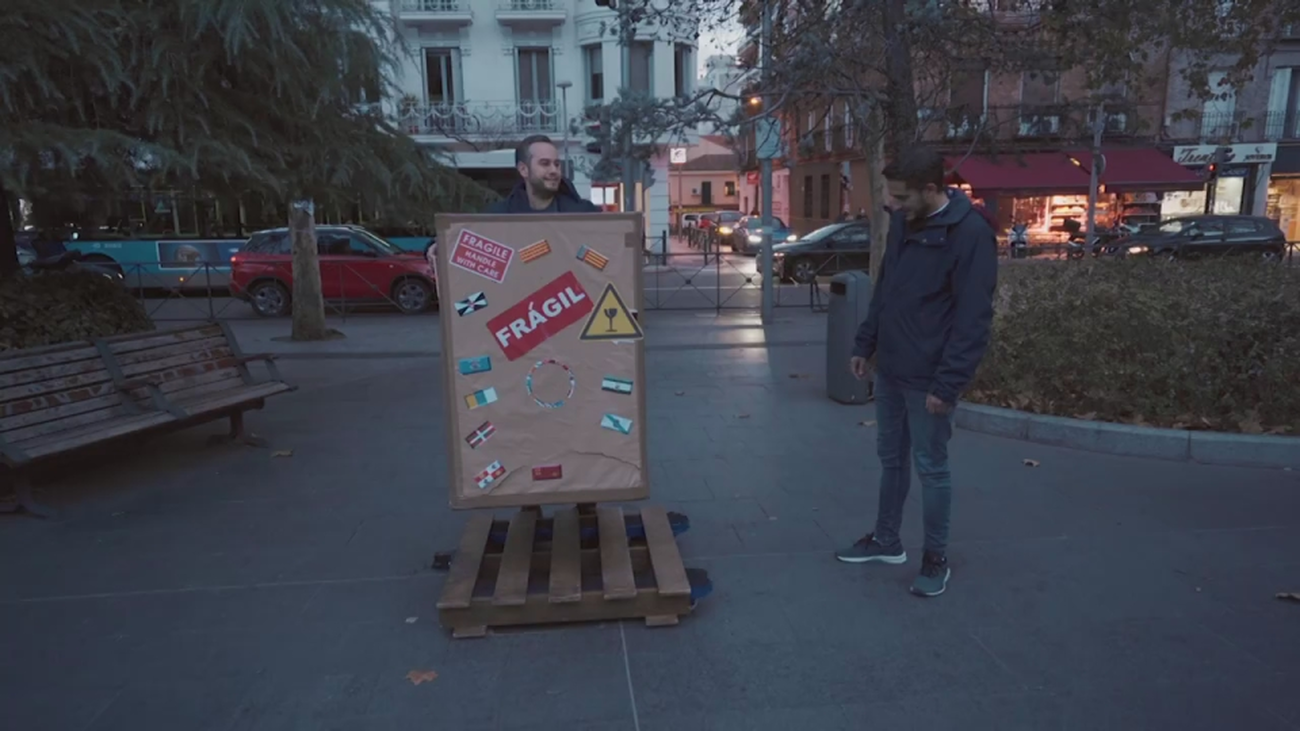 Un reencuentro mágico en pleno Paseo del Prado