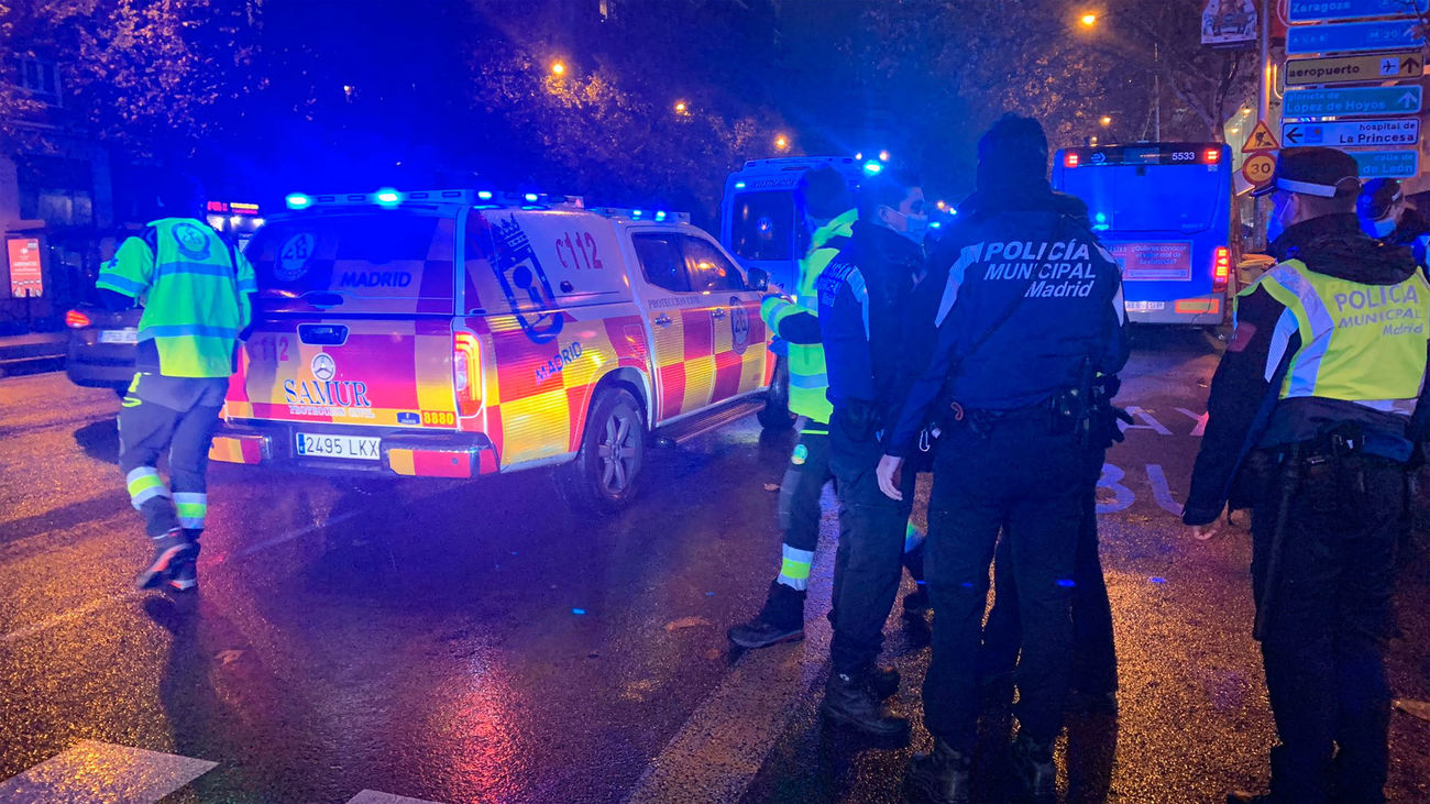 En estado grave un hombre de 60 años atropellado por un autobús de la EMT en Francisco Silvela