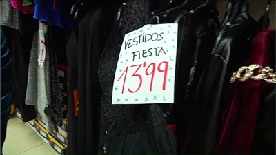 Vestidos para Año Nuevo a precio de chollo en Vallecas