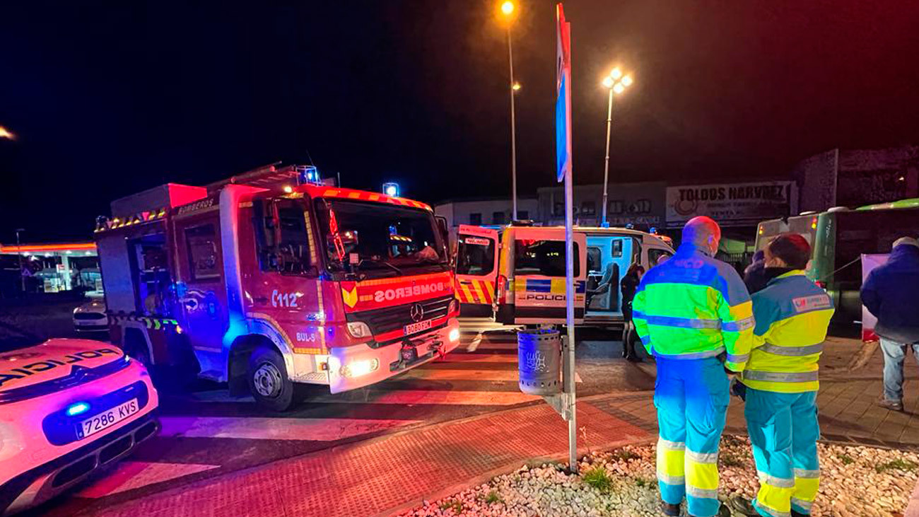Muere una mujer de 54 años atropellada por un autobús en Alcorcón