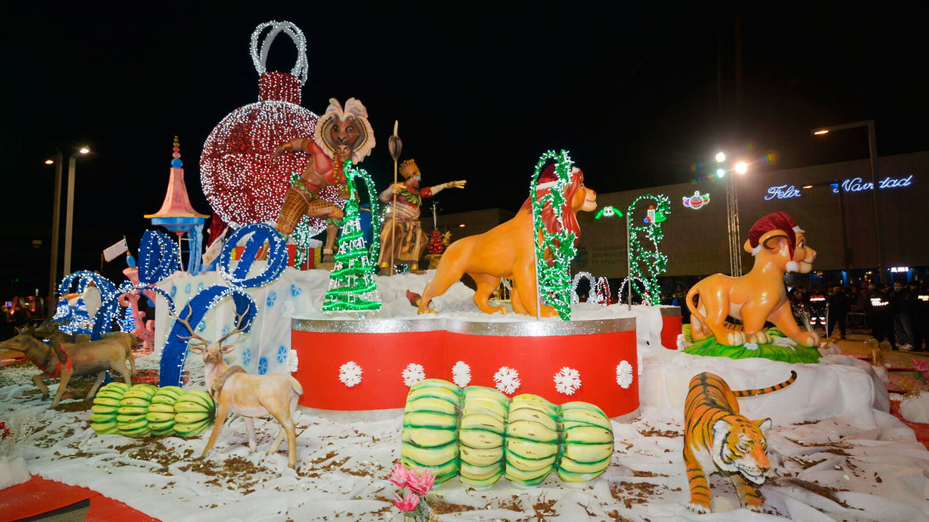 Vandalizan la 'Postal Navideña' de San Fernando y localizaron a los responsables