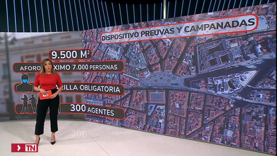 Madrid capital celebra este jueves las preuvas en Sol, con un aforo limitado de 7.000 personas y mascarillas