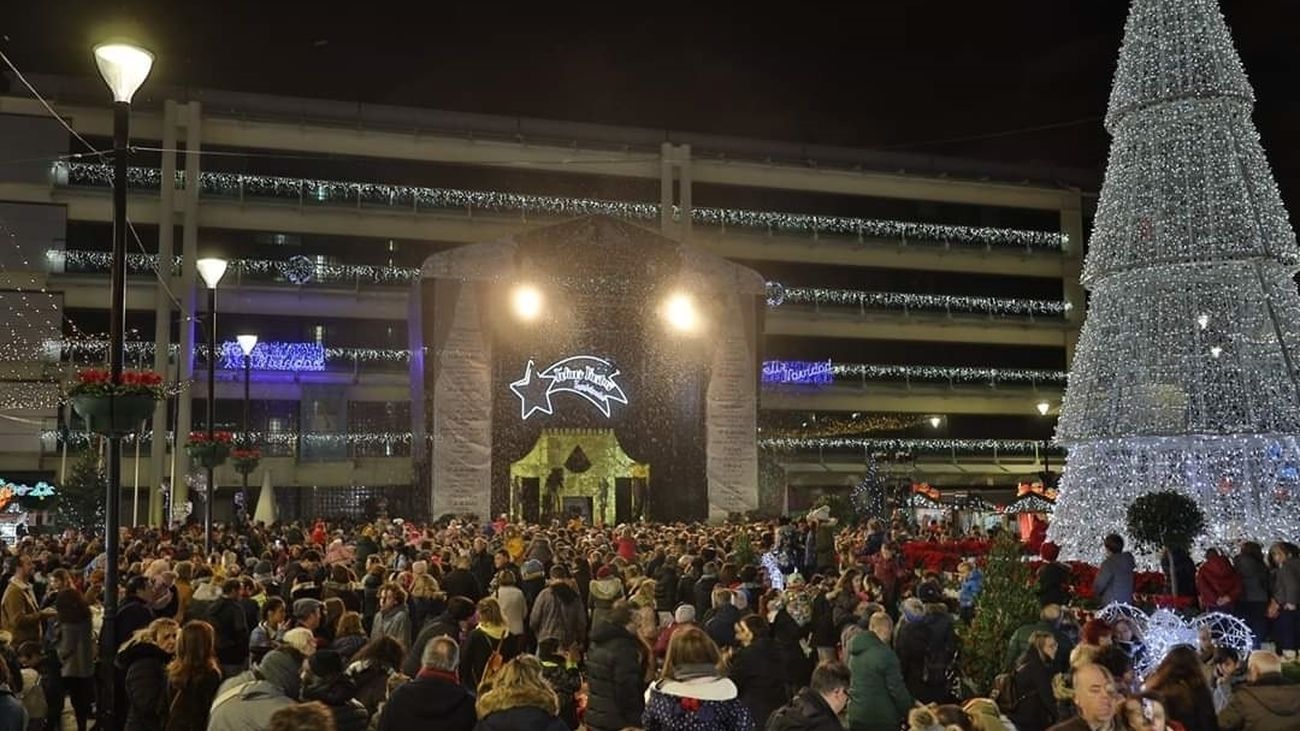 Encendido de las luces navideñas en Fuenlabrada