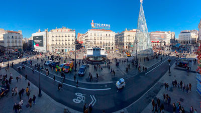 Convivientes juntos y con mascarillas: Así serán las uvas en Sol