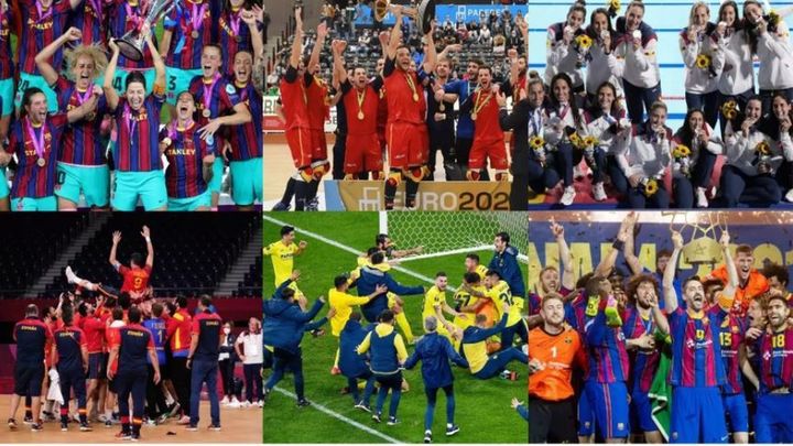 Los equipos españoles que brillaron en 2021 a nivel internacional