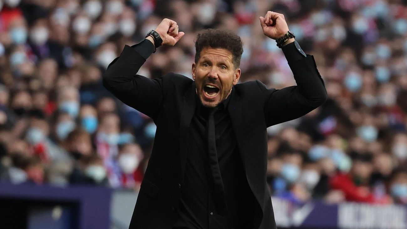 Simeone: "La victoria ante el Rayo es muy importante por que nos da energía"