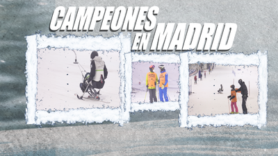 Los sueños de Javier González e Iraide Rodríguez, promesas del esquí paralímpico