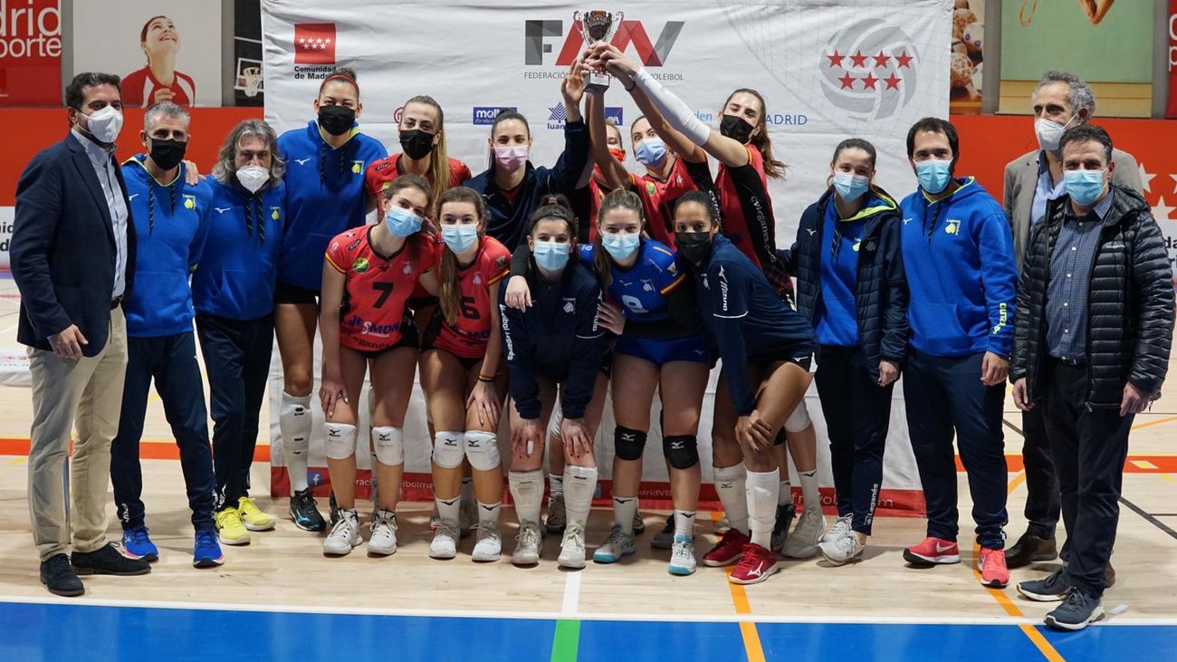 Voleibol Leganés, campeón de la Copa CAM femenina