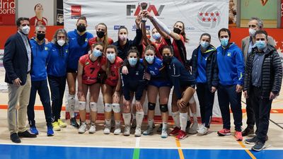 Voleibol Leganés, campeón de la Copa CAM femenina