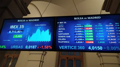 El Ibex estrena 2022 con una subida del 0,54% impulsado por los valores ligados al turismo pese a la pandemia