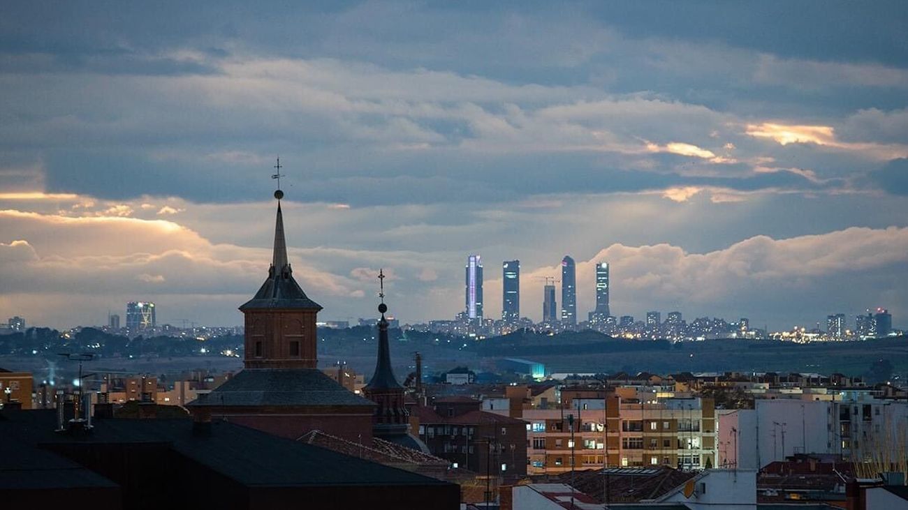 Madrid vista desde Alcalá de Henares
