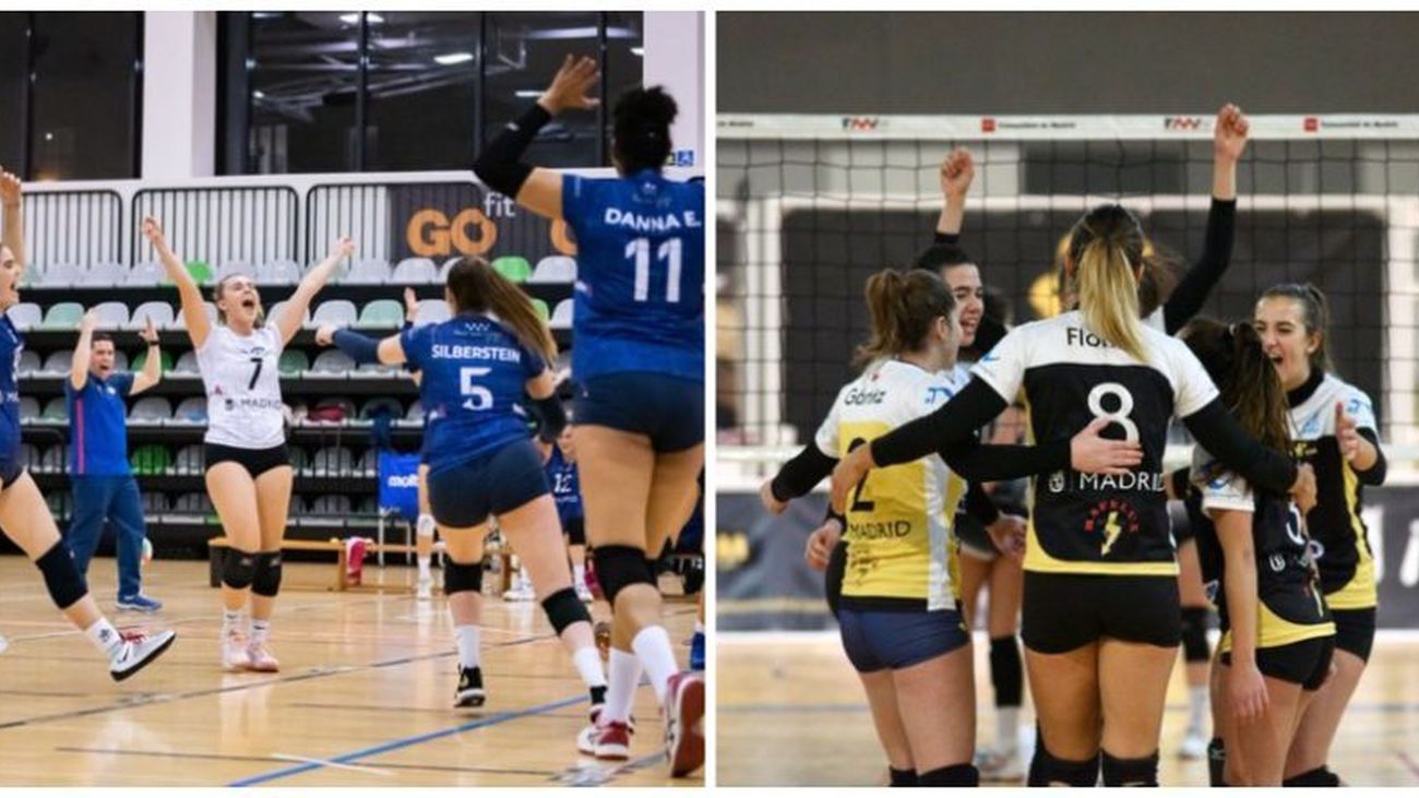 Voleibol Madrid y VP Madrid se hacen con el billete para la Copa Princesa