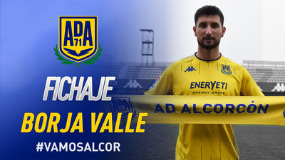 Borja Valle refuerza el ataque del Alcorcón