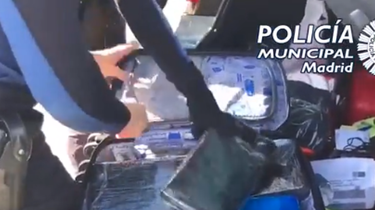 Control de la Policía Municipal de Madrid