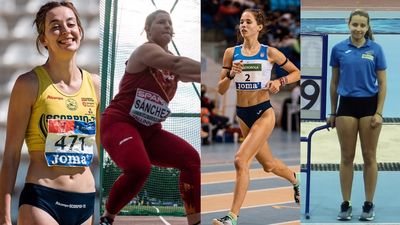 Las atletas madrileñas baten cuatro récords