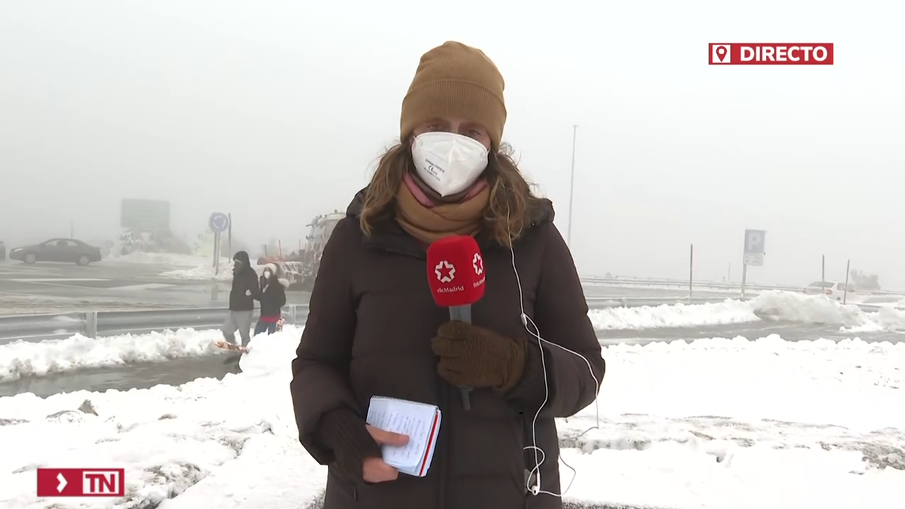 Los Reyes Magos llegan a Madrid con más frío, nieve y viento en la sierra