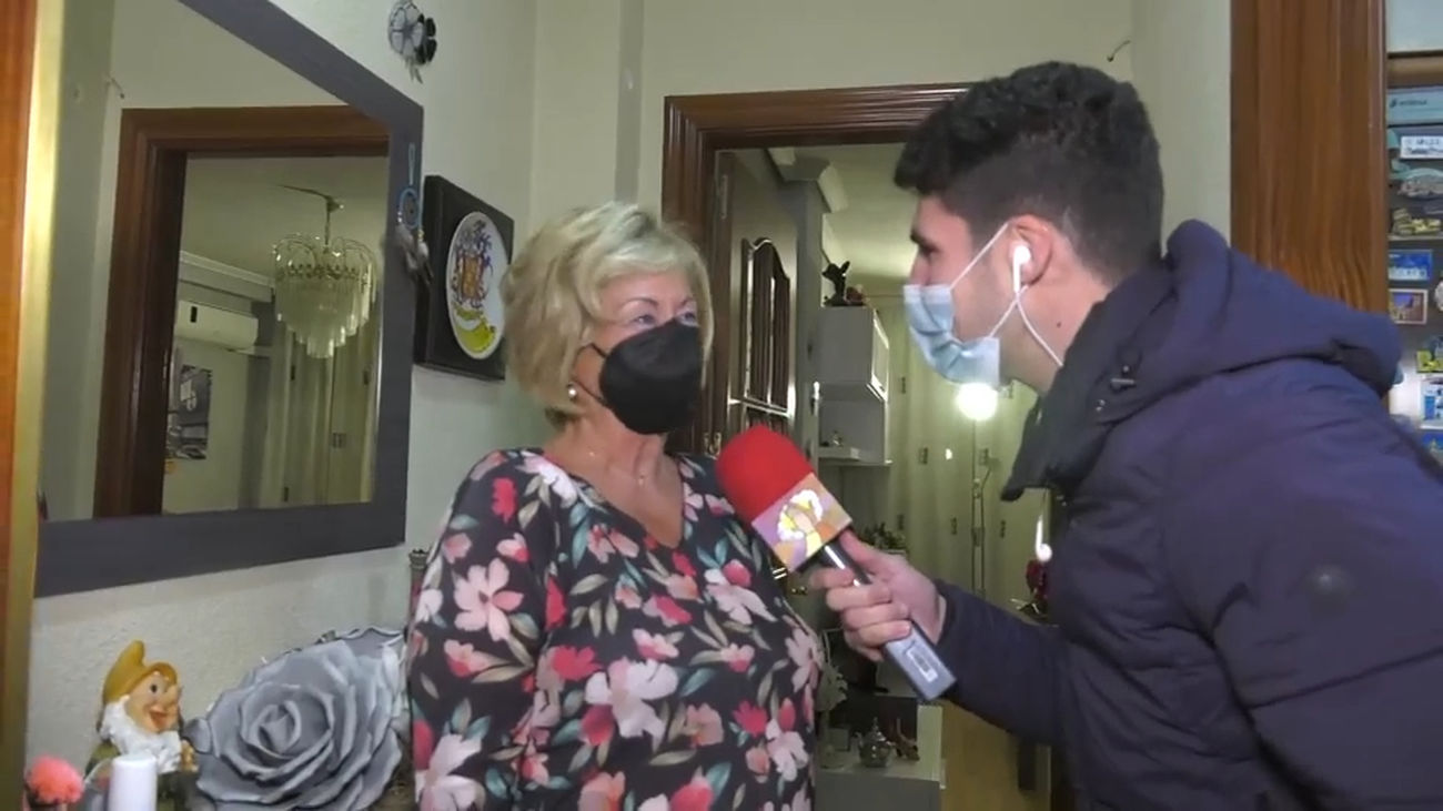 Sorprendemos a Mercedes para que la noche de Reyes no esté sola