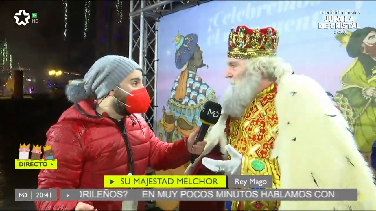 Las primeras palabras de los Reyes Magos en Madrid: "¡Ya era hora de celebrar la Cabalgata con vosotros!"