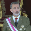 El rey Felipe VI transmite "afecto y admiración" a las Fuerzas Armadas durante la Pascua Militar